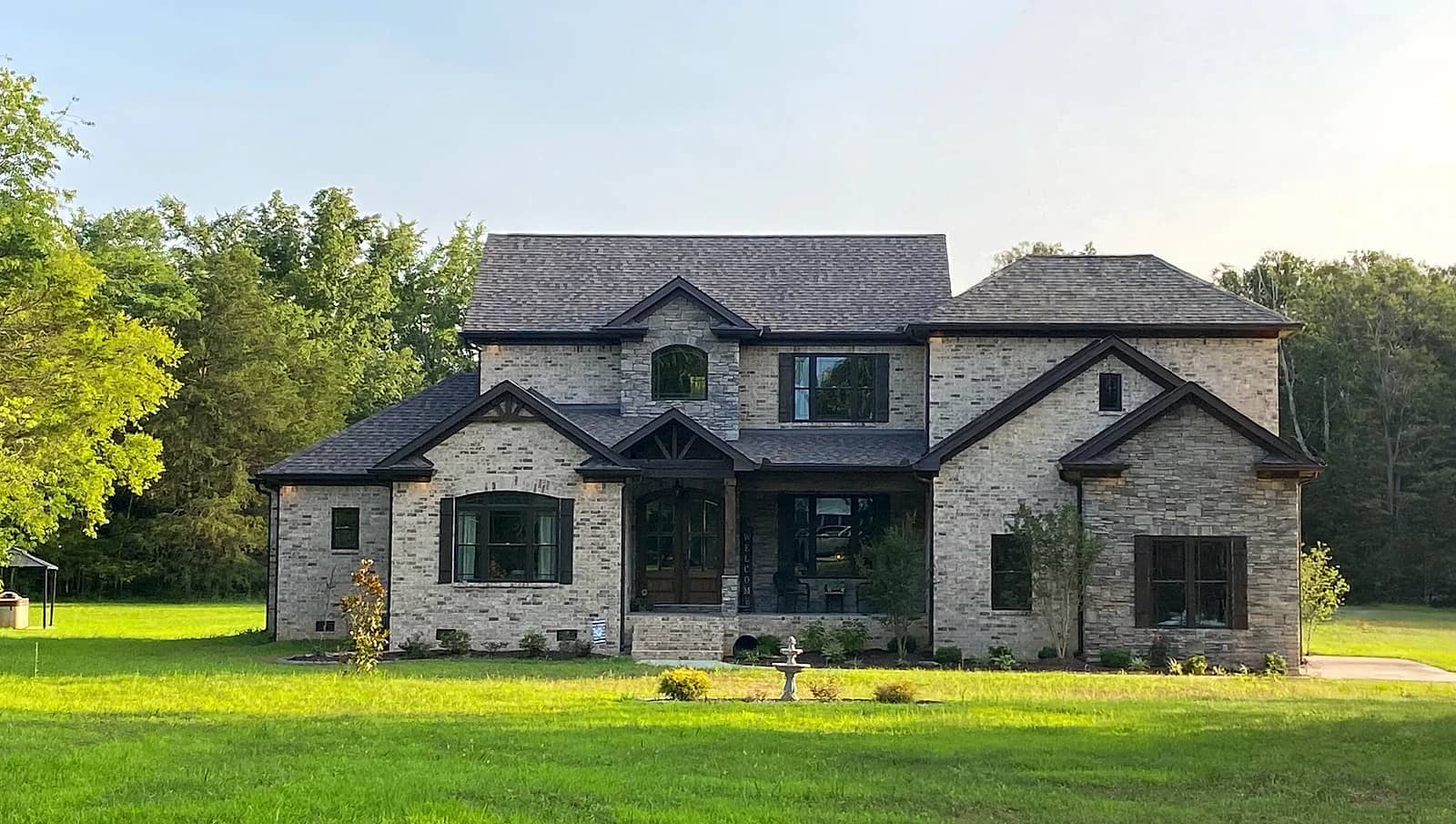 Custom home built in Middle Tennessee